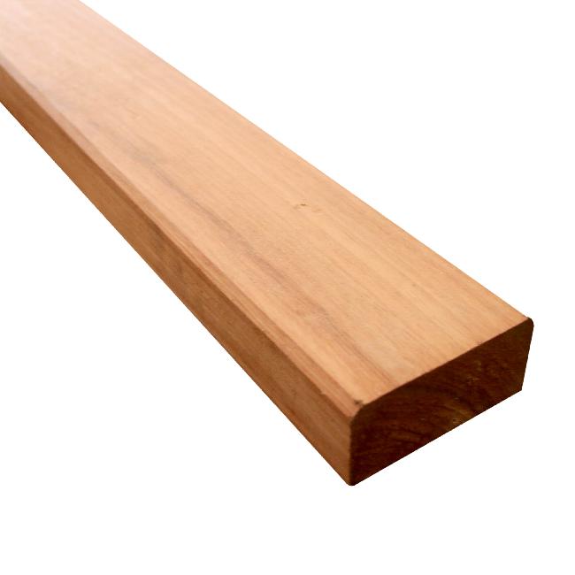 ไม้ราวบันได แคมปัส ลบมุม 45 เกรดเนเชอรัล 2x4x3.0 (42mm.x85mm.)