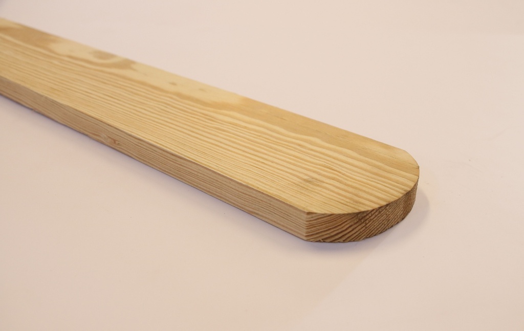 ไม้รั้ว Chale'T SYP หัวมน+ ทำร่องเสี้ยน อบ อัดน้ำยากันปลวก H3.2 Grade Natural 0.75x4x1.5