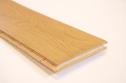 [0605805086018007STD0140123312Q] Flooring  White Oak  Multilayer  Click System  UV  Natural  Grade Standard (14x123x300-1200(2.214 M2/Pack))