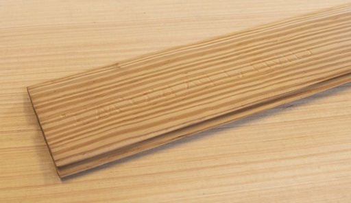 [0902301224001007RUS00500400300] ไม้ฝา  SYP ไส Cladding  Weathergrooved อบ 10-12% (ไม่อัดน้ำยา) Grade Rustic (0.5x4x3.0)