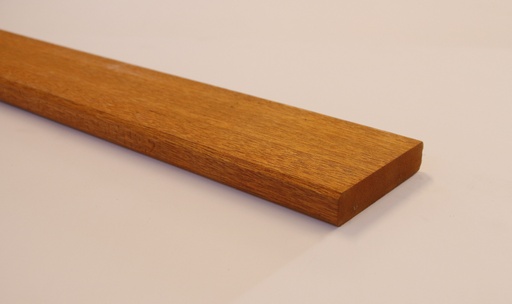 [270563T000014011STD01000400150] ไม้รั้ว Chale'T Hardwood หัวตัด อบ อัดน้ำยากันปลวก H3.2 สี Teak  Grade Standard 1x4x1.5 (18mm.x 85mm.) (ชิ้น)