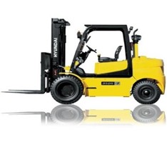 [FD-30TA-40M-F1200-HD] รถโฟล์คลิฟท์ Hyundai ขนาด 3 ตัน เสา 4 เมตร งา 1200 มม.เกียร์ออโต้     