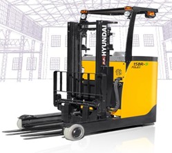 [MHP-18BR-10] Hyundai Reach Truck 1.8 ton Mast 6000 mm.