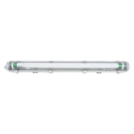 [Z-FCSPM-500-10000-40010] รางนีออนกันฝน LAMPTAN LED TRI PROOF SET 9 วัตต์ โลหะ/พลาสติก BASIC สีขาว