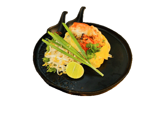 [02017] Pad Thai with grilled shrimp