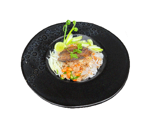 [02019] ข้าวผัดปลาสลิด