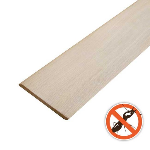 [026401014601CL750403000] ไม้สน VAL อบ กันปลวก H3.2  Grade Clear 0.75x4x3.0 (19mm.x85mm.)